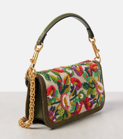 Petit sac bandoulière en jacquard Locò